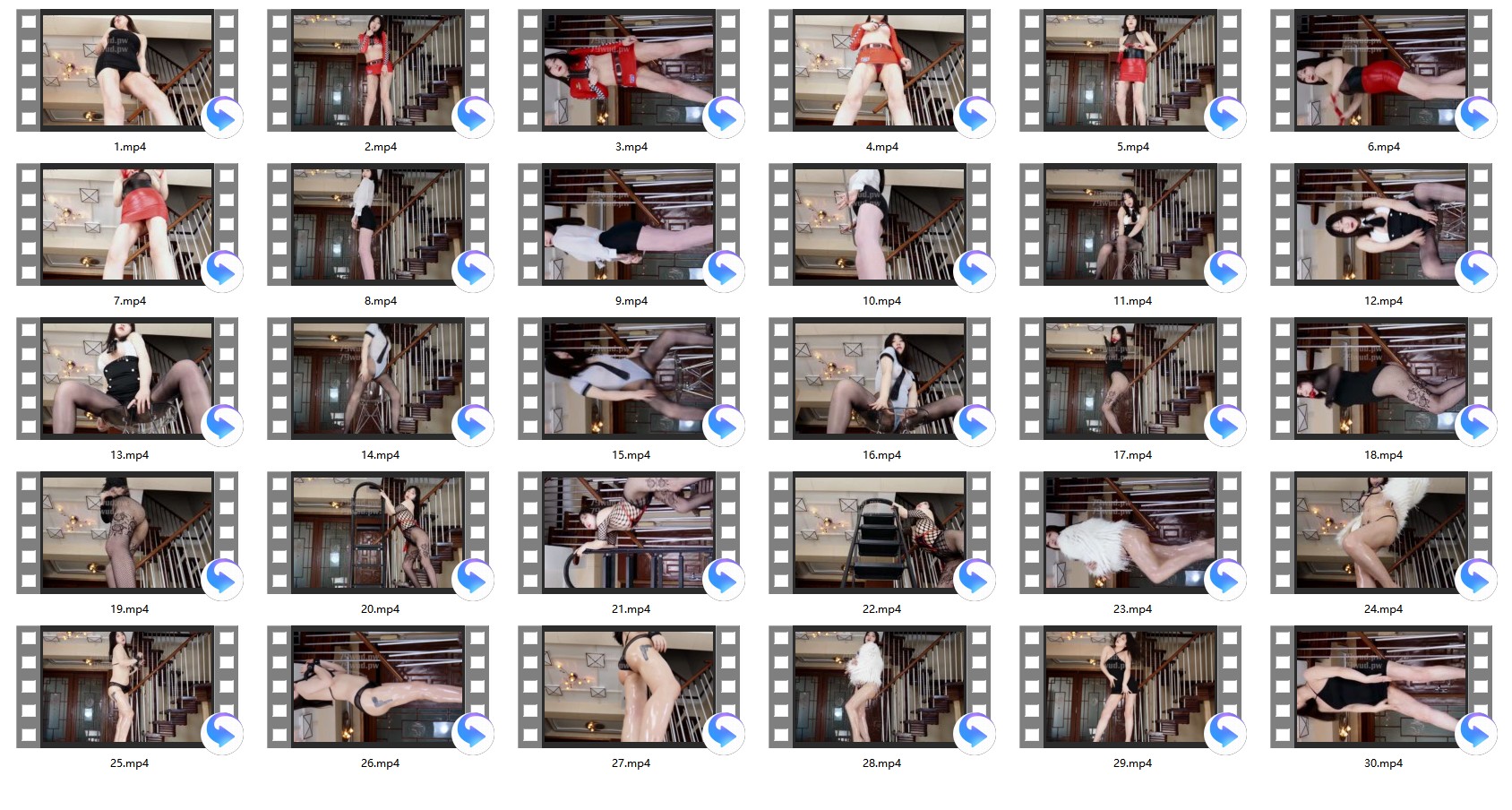 黑girl舞姿小妖2期-30V-7.52G