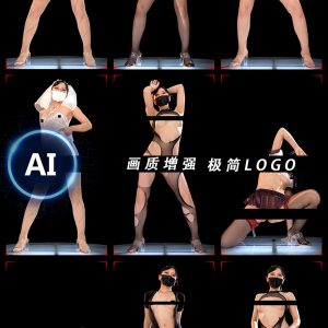 JM假面AI增强4K-NO77-6 极简LOGO