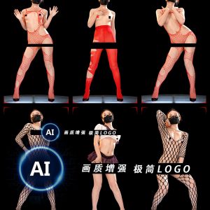 JM假面AI增强4K-NO79-1极简LOGO